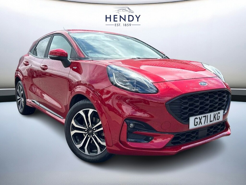 Ford Puma 1.0 Ecoboost Hybrid Mhev St-line Red