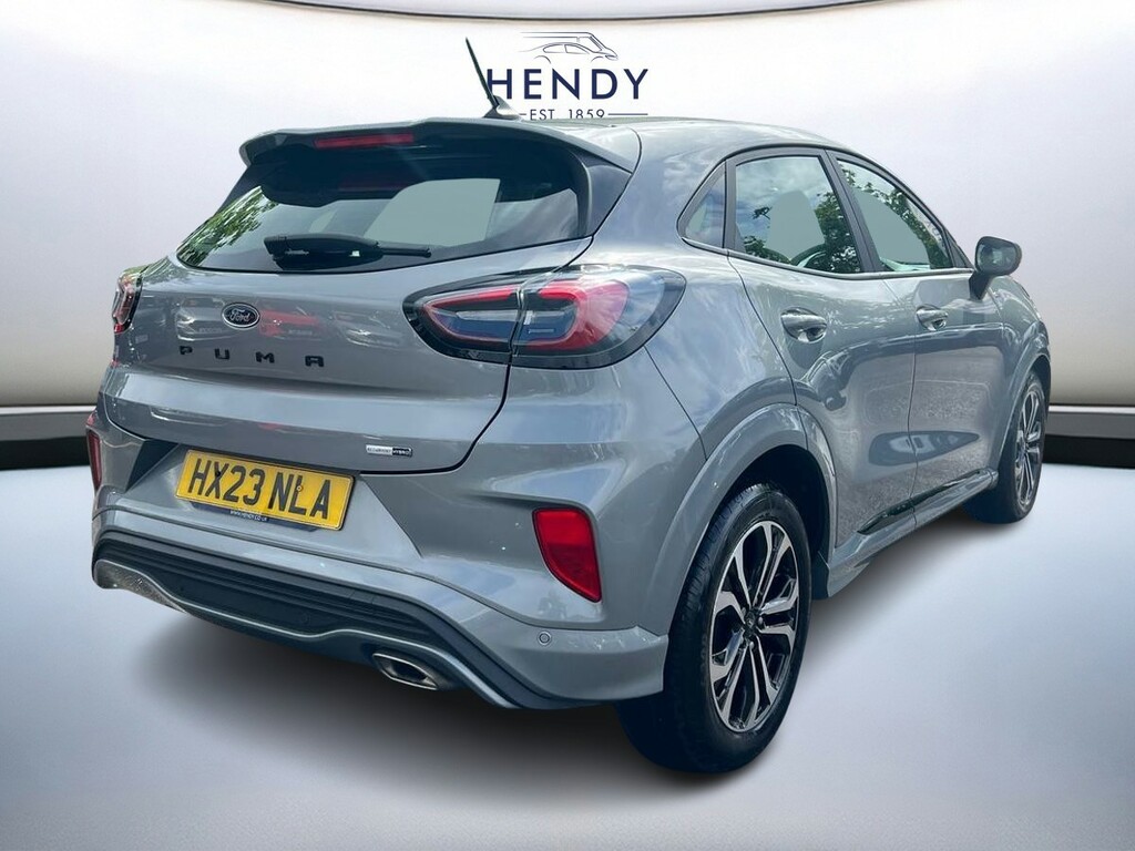 Ford Puma 1.0 Ecoboost Hybrid Mhev St-line HX23NLA Silver #4