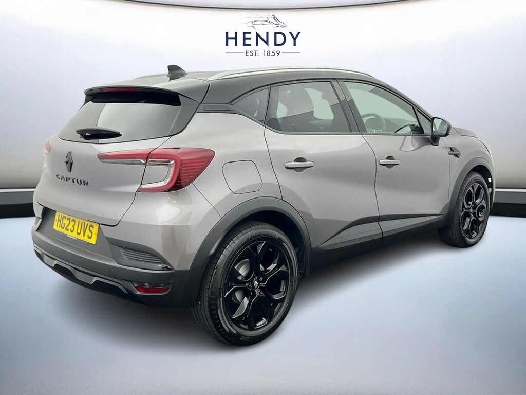Renault Captur 1.0 Tce 90 Rive Gauche HG23UVS Grey #4