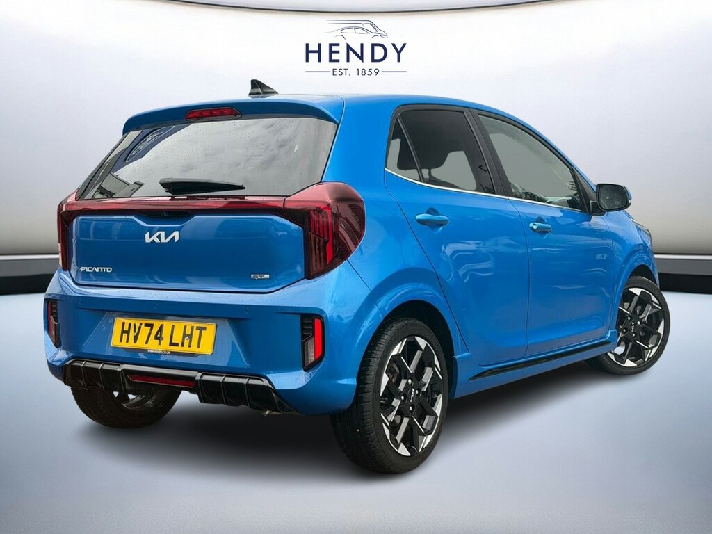 Kia Picanto 1.0 Gt-line HV74LHT Blue #4