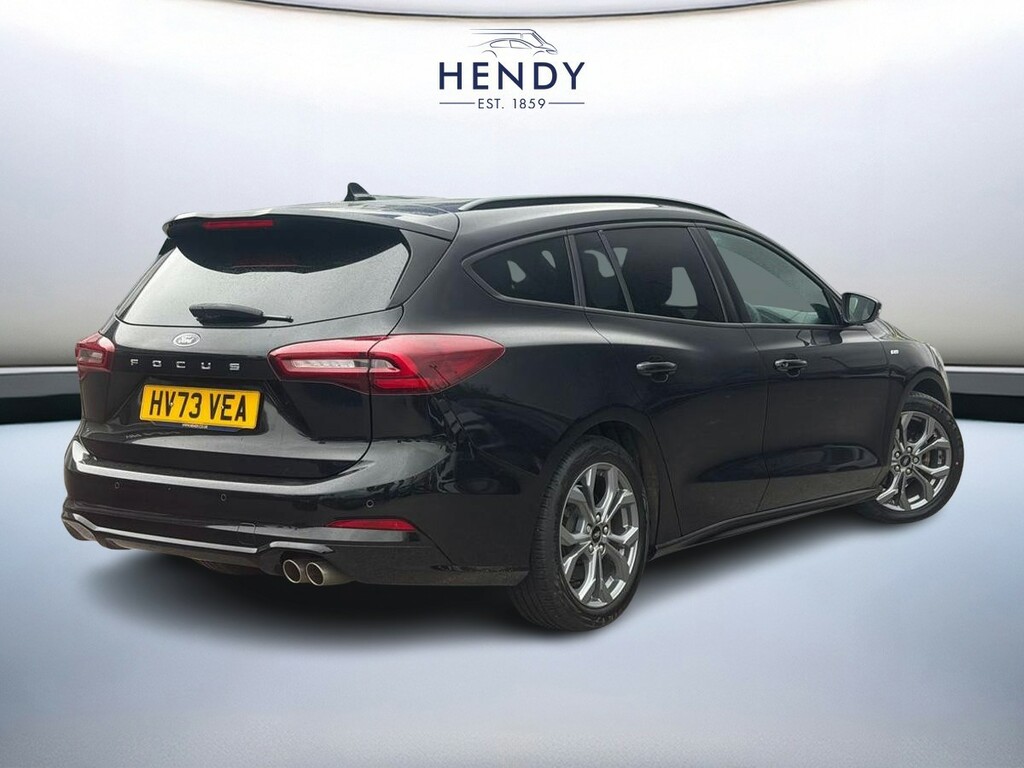 Ford Focus 1.0 Ecoboost St-line HV73VEA Black #4