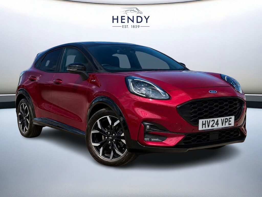Ford Puma 1.0 Ecoboost Hybrid Mhev Vivid Ruby Edition