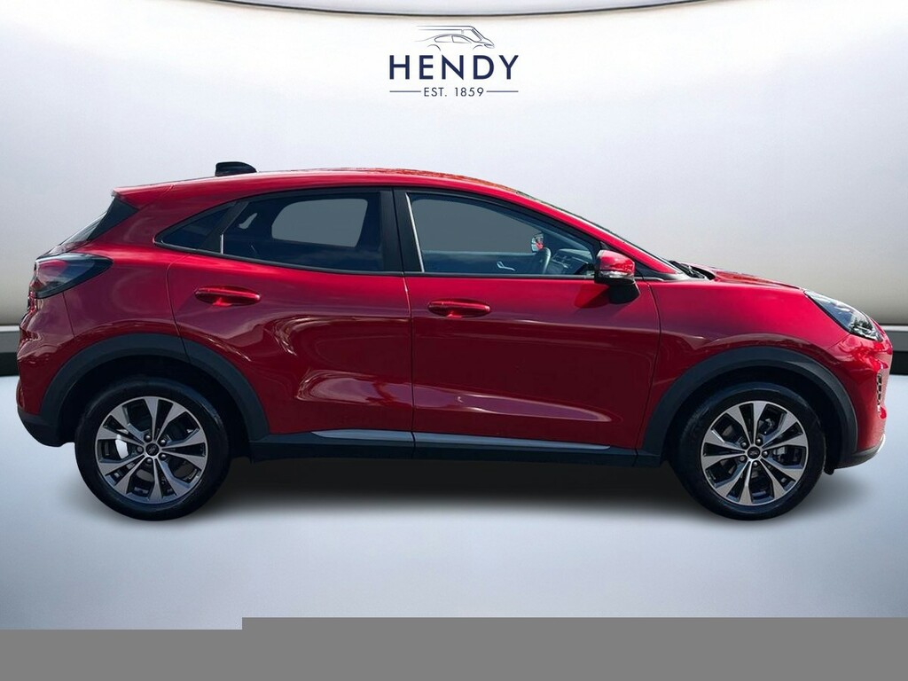 Ford Puma 1.0 Ecoboost Hybrid Mhev Titanium Dct Red