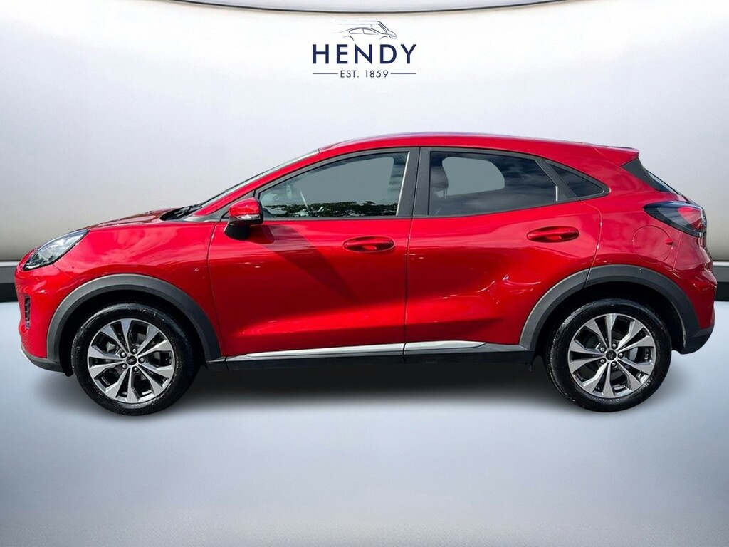 Ford Puma 1.0 Ecoboost Hybrid Mhev Titanium Dct HK75KVF Red #4