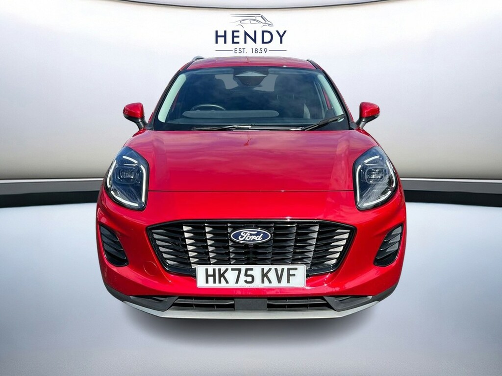 Ford Puma 1.0 Ecoboost Hybrid Mhev Titanium Dct HK75KVF Red #6