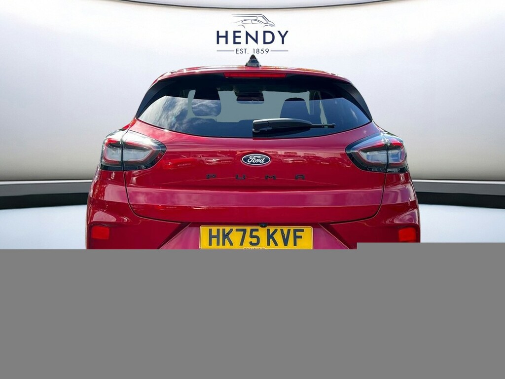 Ford Puma 1.0 Ecoboost Hybrid Mhev Titanium Dct HK75KVF Red #3
