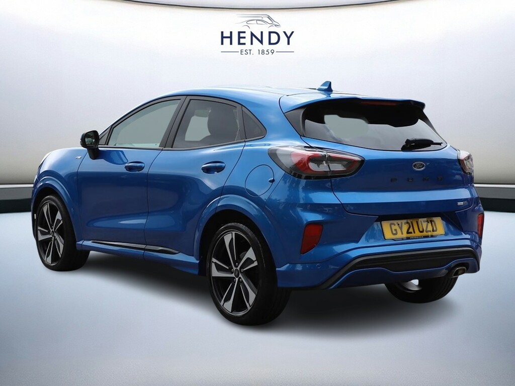 Ford Puma 1.0 Ecoboost Hybrid Mhev 155 St-line X GY21UZD Blue #3