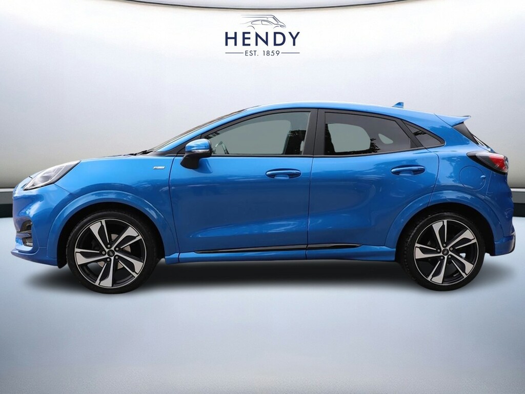 Ford Puma 1.0 Ecoboost Hybrid Mhev 155 St-line X GY21UZD Blue #4