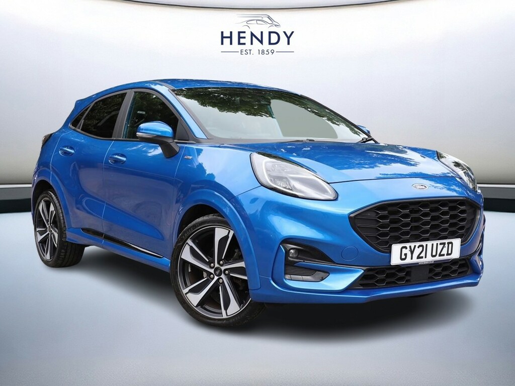 Ford Puma 1.0 Ecoboost Hybrid Mhev 155 St-line X Blue