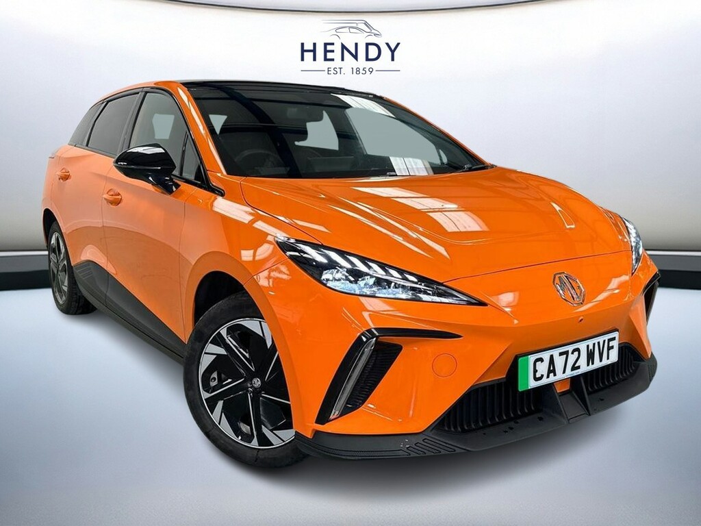 MG MG4 150Kw Trophy Ev Long Range 64Kwh Orange