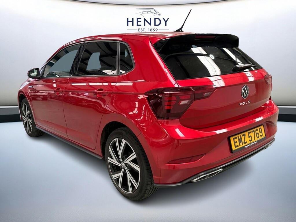 Volkswagen Polo 1.0 Tsi R-line EMZ5769 Red #6