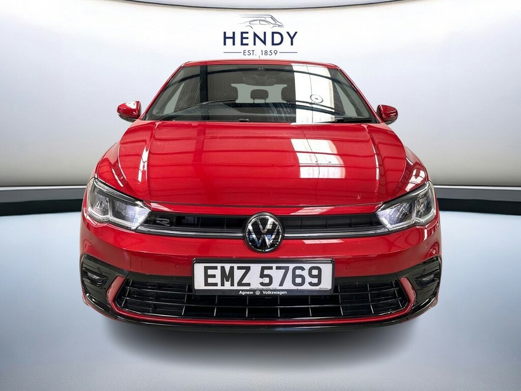 Volkswagen Polo 1.0 Tsi R-line EMZ5769 Red #5