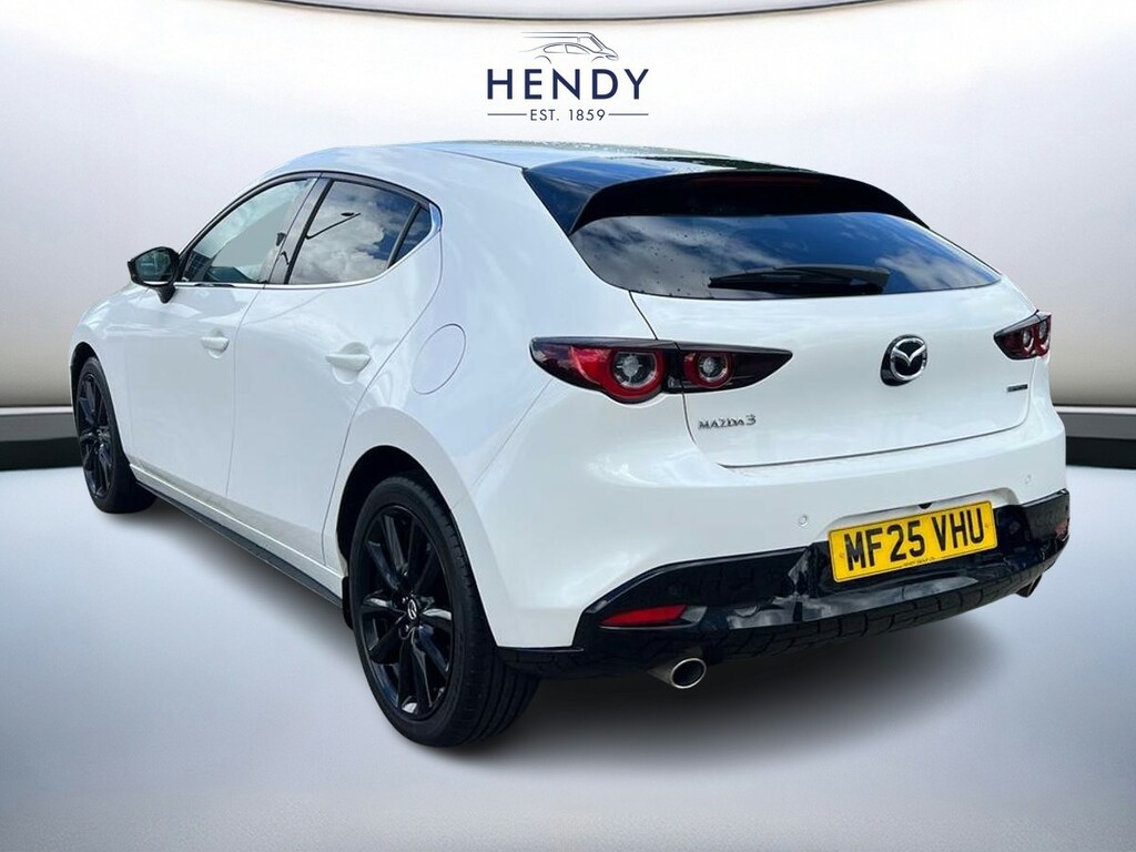 Mazda 3 2.5 E-skyactiv G Mhev 140 Homura MF25VHU White #6