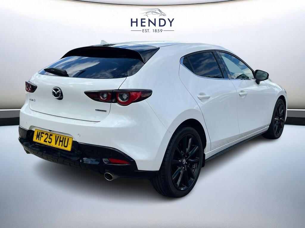 Mazda 3 2.5 E-skyactiv G Mhev 140 Homura MF25VHU White #4