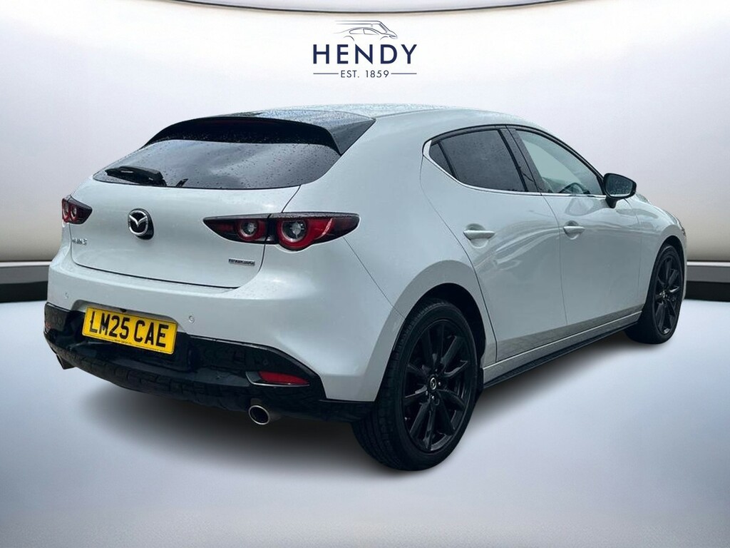 Mazda 3 2.5 E-skyactiv G Mhev 140 Homura LM25CAE White #4