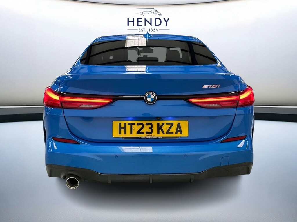 BMW 2 Series Gran Coupe 218I M Sport Gran Coupe HT23KZA Blue #5