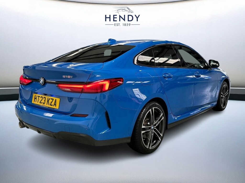 BMW 2 Series Gran Coupe 218I M Sport Gran Coupe HT23KZA Blue #4