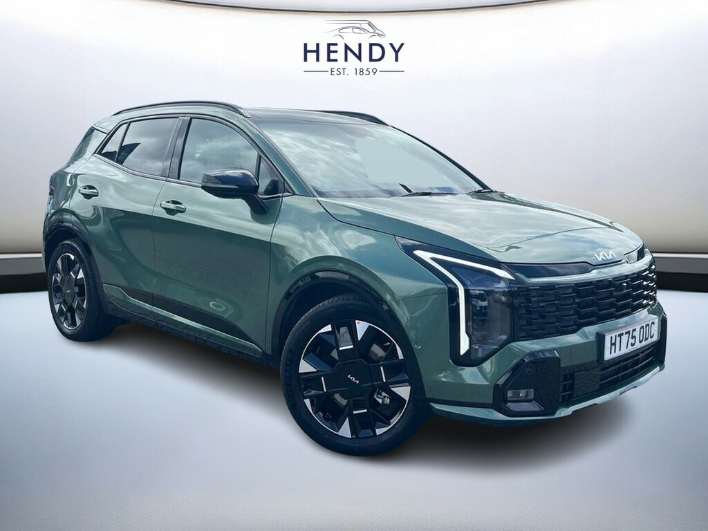 Kia Sportage 1.6T Gdi Hev Gt-line S Green