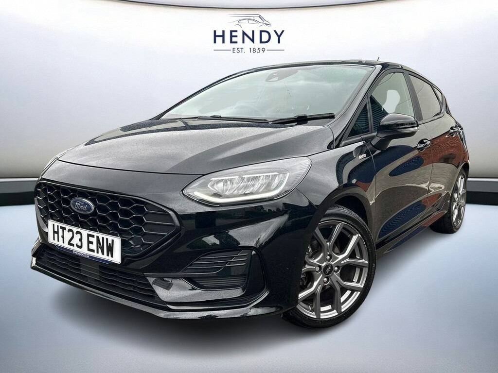 Ford Fiesta 1.0 Ecoboost St-line HT23ENW Black #5
