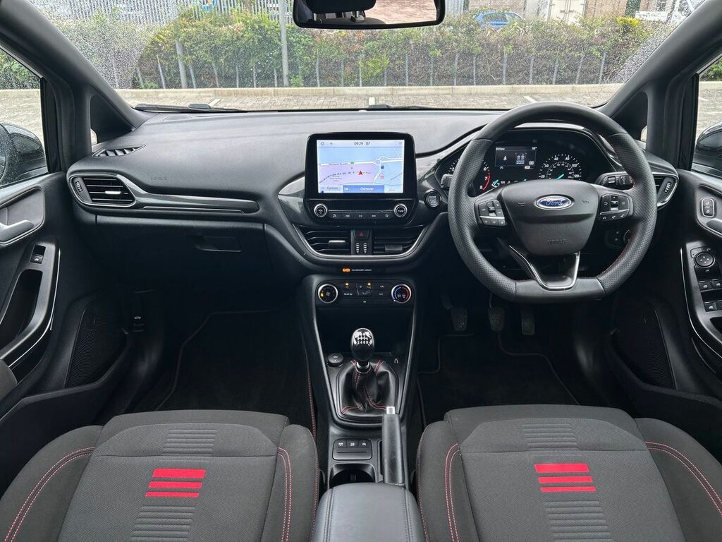 Ford Fiesta 1.0 Ecoboost St-line HT23ENW Black #3
