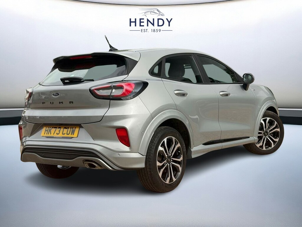 Ford Puma 1.0 Ecoboost Hybrid Mhev St-line HK73CUW Silver #4