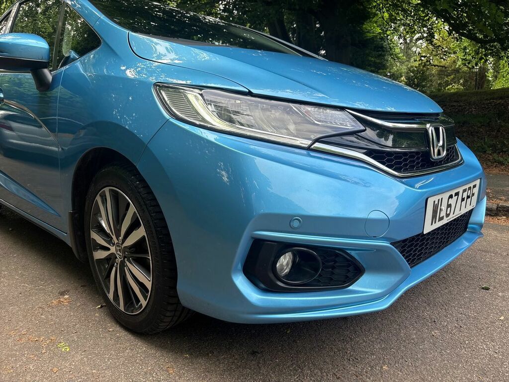 Honda Jazz 1.3 I-vtec Ex Navi Cvt WL67FPF Blue #3