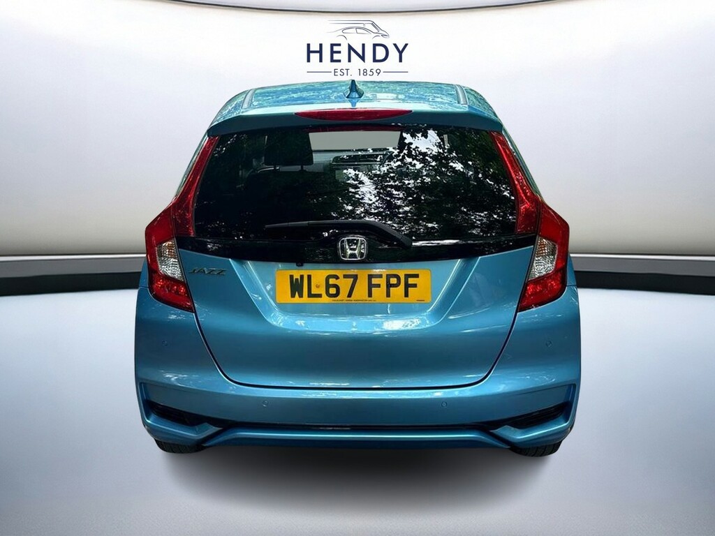 Honda Jazz 1.3 I-vtec Ex Navi Cvt WL67FPF Blue #5