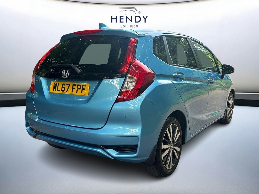 Honda Jazz 1.3 I-vtec Ex Navi Cvt WL67FPF Blue #4