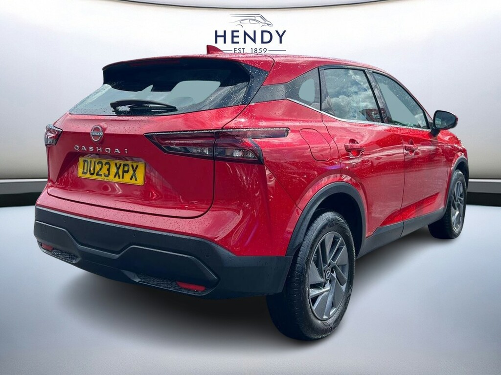 Nissan Qashqai 1.3 Dig-t Mh Acenta Premium DU23XPX Red #4
