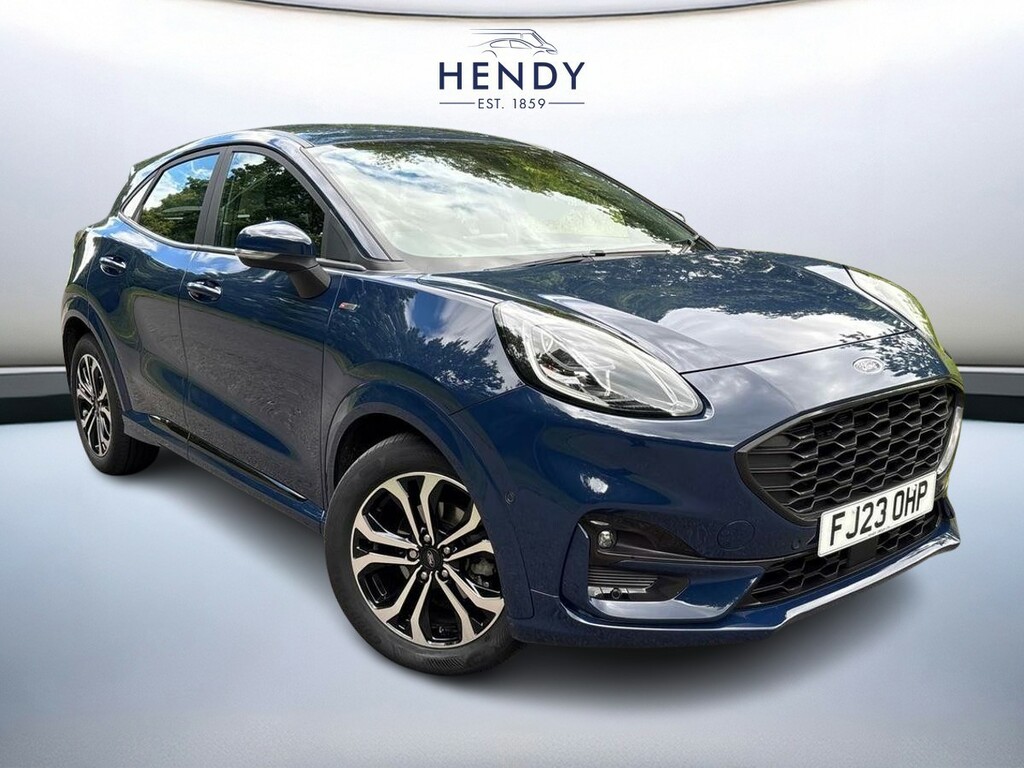Ford Puma 1.0 Ecoboost Hybrid Mhev St-line Dct Blue