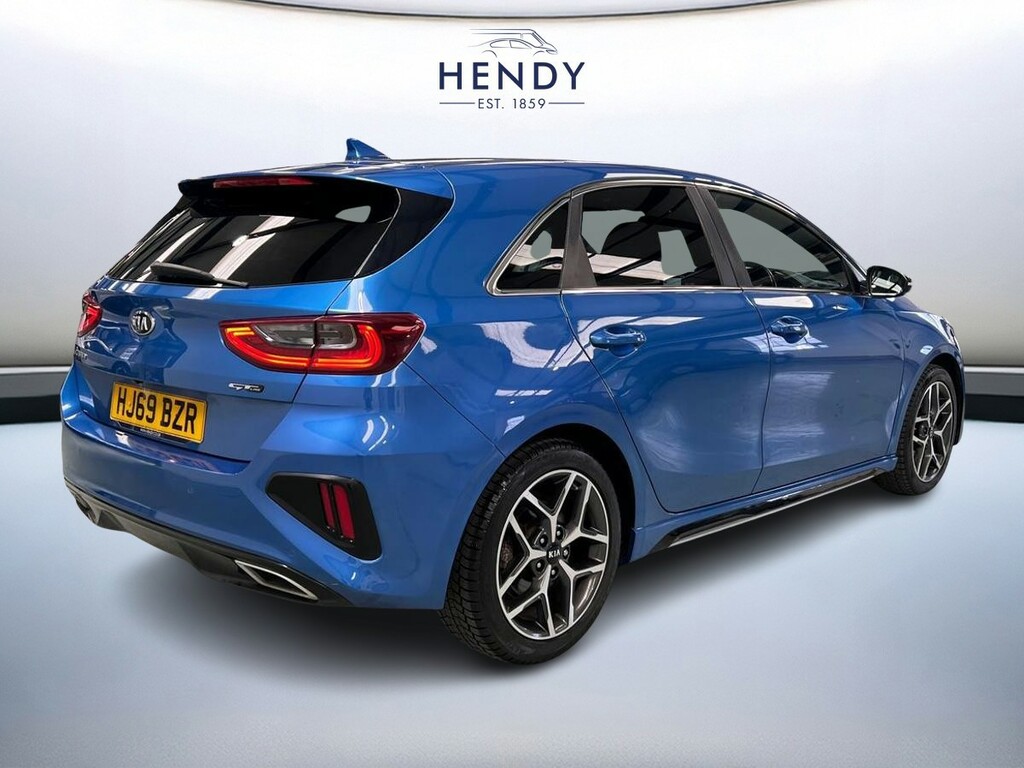 Kia Ceed 1.4T Gdi Isg Gt-line HJ69BZR Blue #4