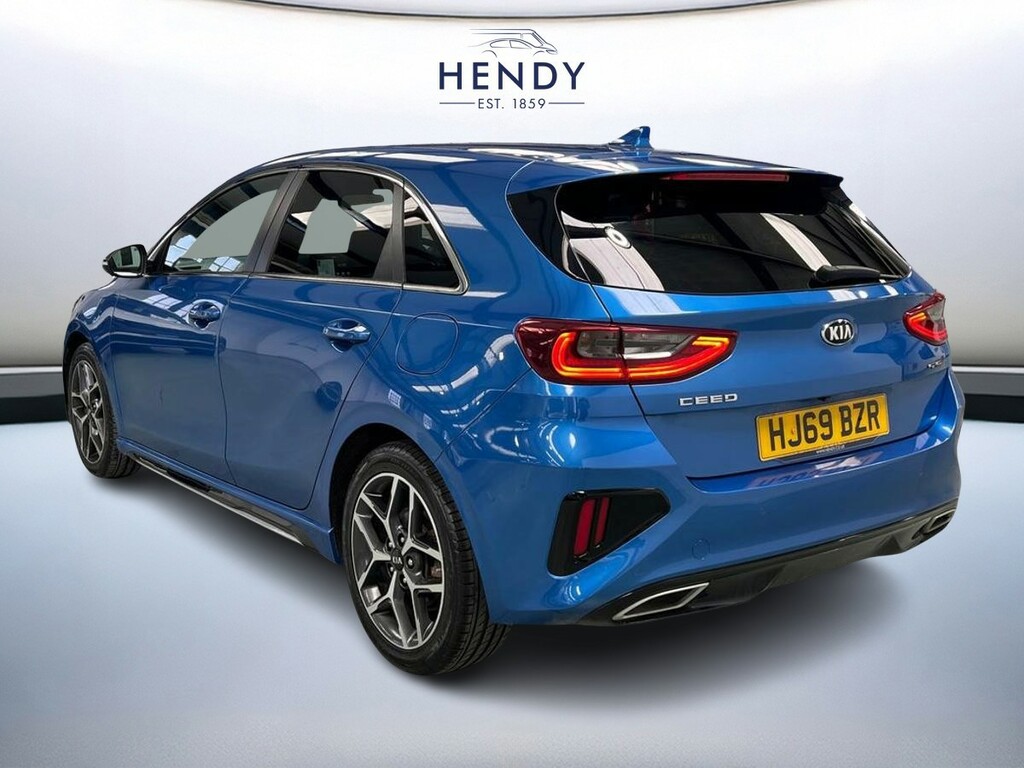Kia Ceed 1.4T Gdi Isg Gt-line HJ69BZR Blue #6