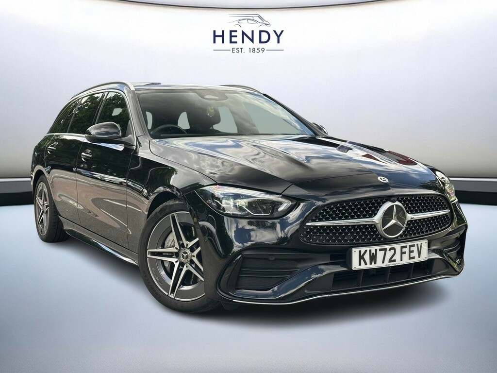 Mercedes-Benz C Class C300 Amg Line Est 2021 Black