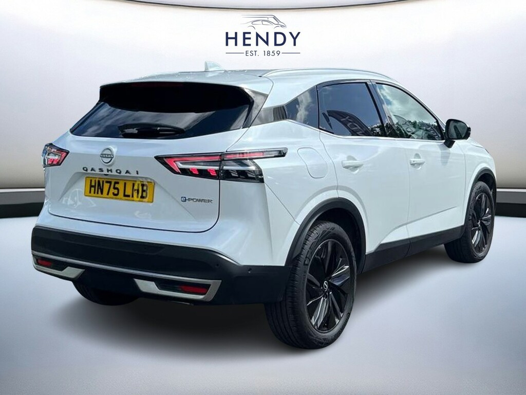 Nissan Qashqai 1.5 E-power Tekna HN75LHB White #4