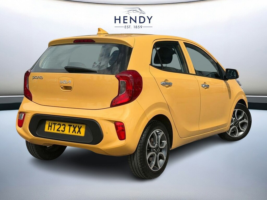 Kia Picanto 1.0 3 4 Seats HT23TXX Yellow #4