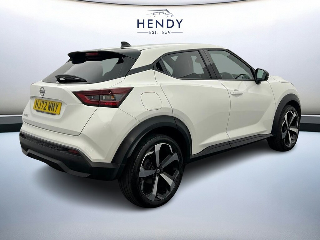 Nissan Juke 1.0 Dig-t 114 Tekna HJ72WNY White #4
