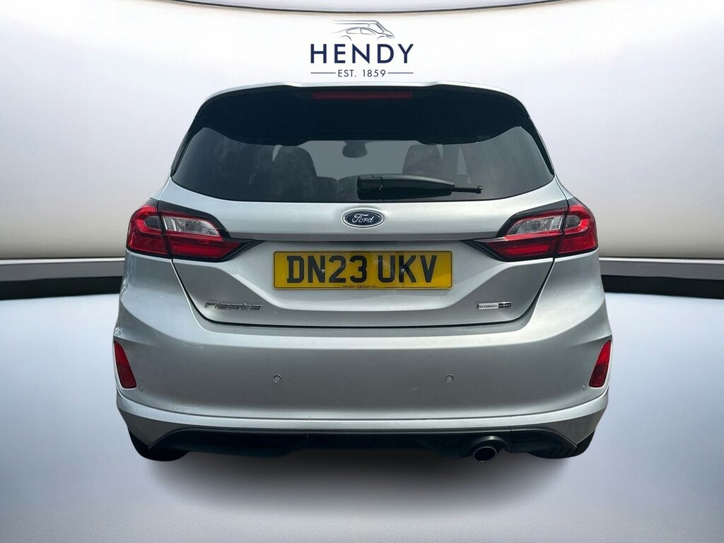 Ford Fiesta 1.0 Ecoboost Hybrid Mhev 125 St-line DN23UKV Silver #5