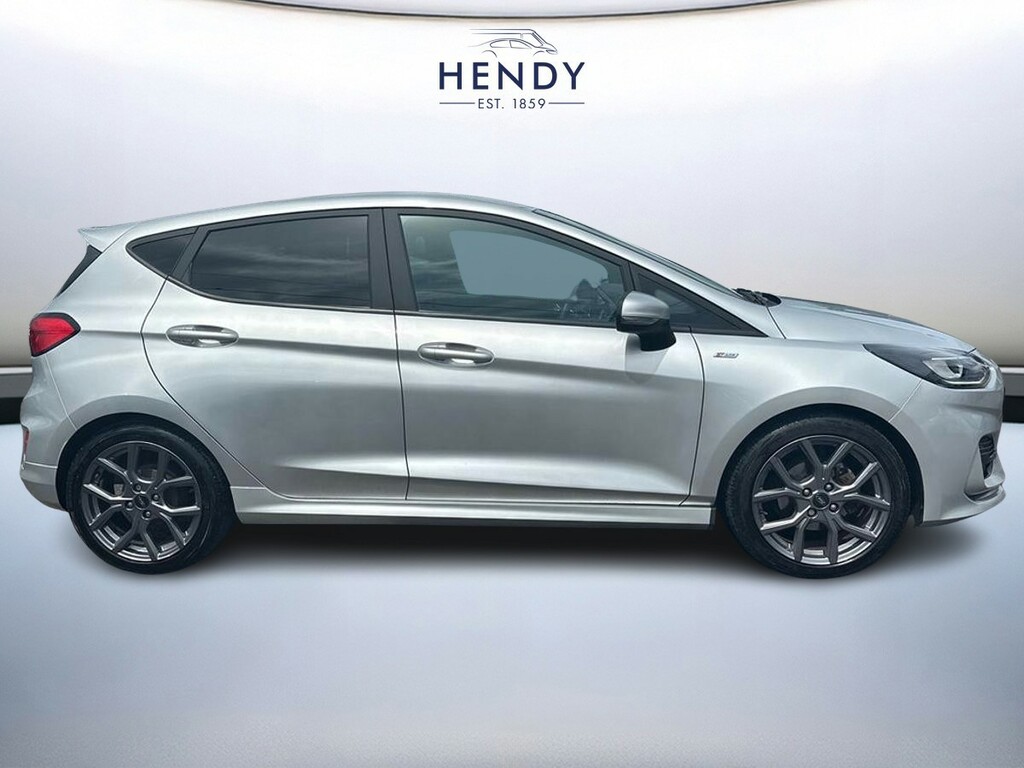 Ford Fiesta 1.0 Ecoboost Hybrid Mhev 125 St-line DN23UKV Silver #2