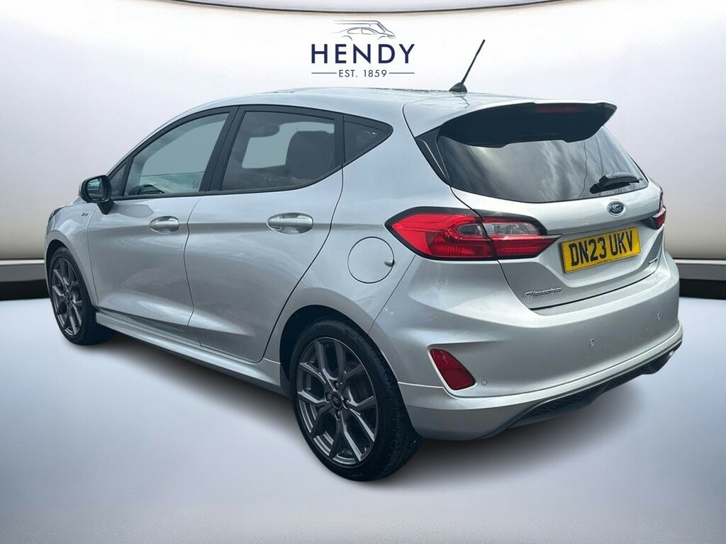 Ford Fiesta 1.0 Ecoboost Hybrid Mhev 125 St-line DN23UKV Silver #6