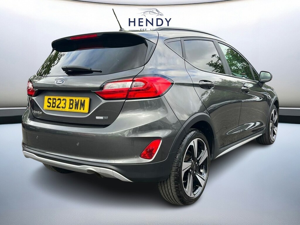 Ford Fiesta 1.0 Ecoboost Hybrid Mhev 125 Active SB23BWM Grey #4