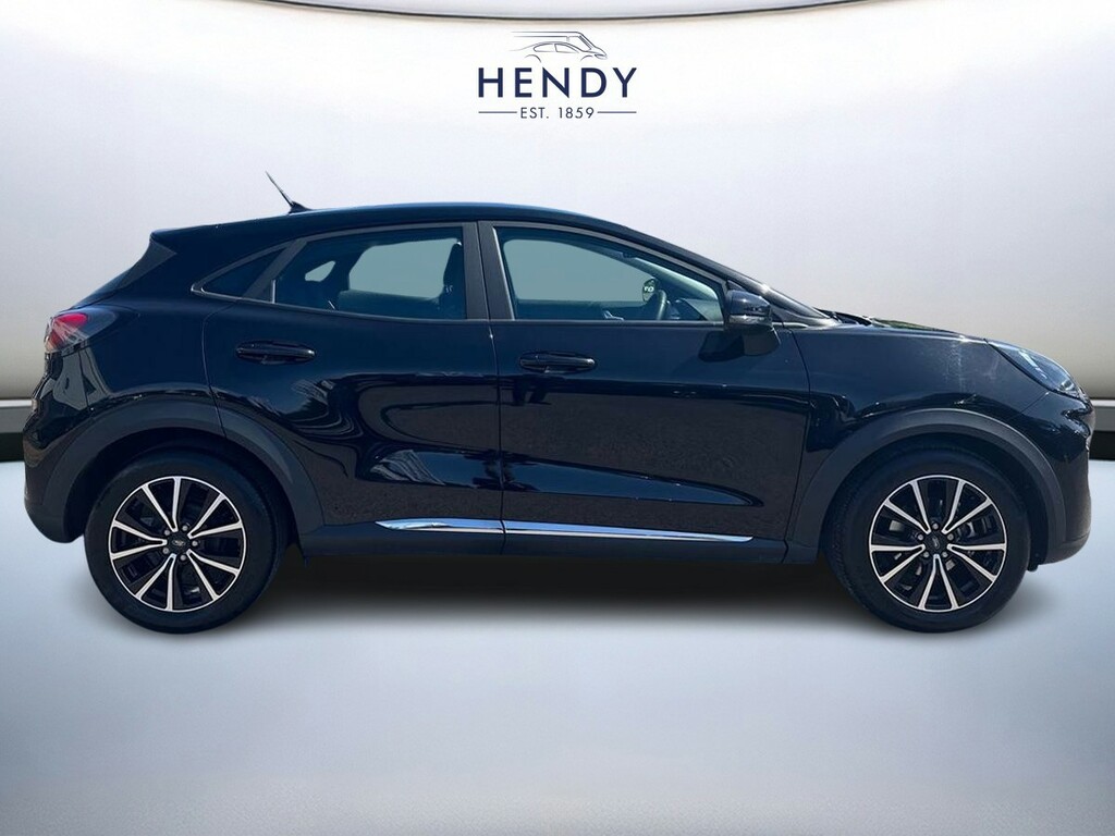 Ford Puma 1.0 Ecoboost Hybrid Mhev 155 Titanium CA23OZC Black #2