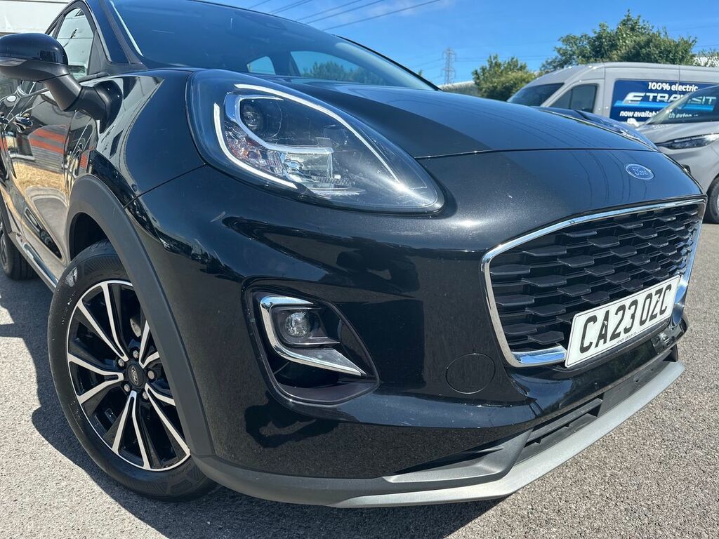 Ford Puma 1.0 Ecoboost Hybrid Mhev 155 Titanium CA23OZC Black #3