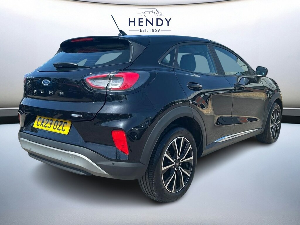 Ford Puma 1.0 Ecoboost Hybrid Mhev 155 Titanium CA23OZC Black #4