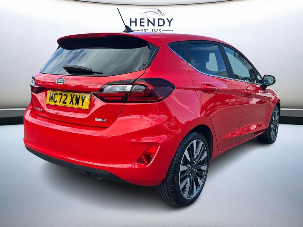 Ford Fiesta 1.0 Ecoboost Hbd Mhev 125 Titanium X Red #4
