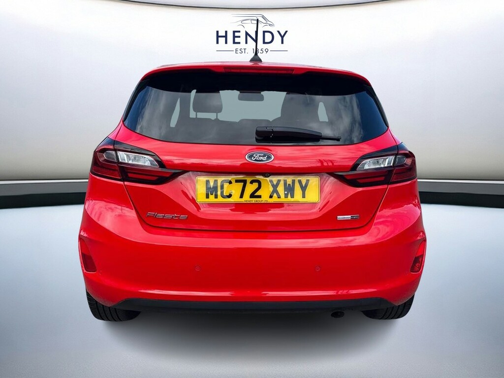 Ford Fiesta 1.0 Ecoboost Hbd Mhev 125 Titanium X Red #5