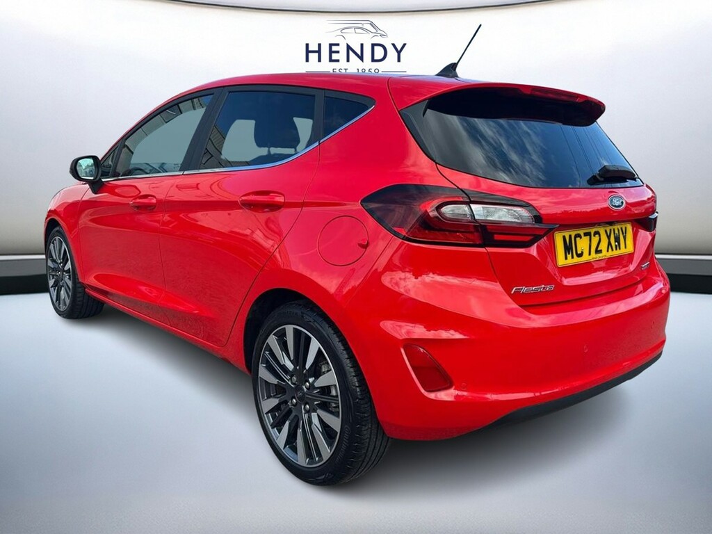 Ford Fiesta 1.0 Ecoboost Hbd Mhev 125 Titanium X Red #6