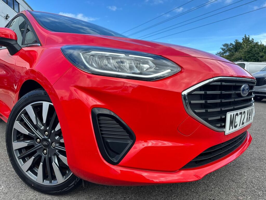 Ford Fiesta 1.0 Ecoboost Hbd Mhev 125 Titanium X Red #3