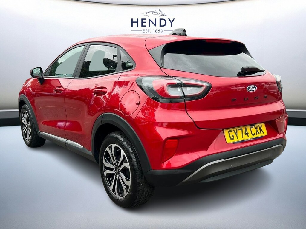 Ford Puma 1.0 Ecoboost Hybrid Mhev Titanium GY74CXK Red #6