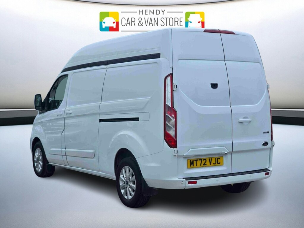 Ford Transit Custom 2.0 Ecoblue Hybrid 130Ps High Roof Limited Van MT72VJC White #5