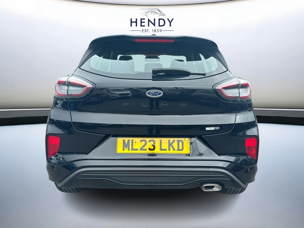 Ford Puma 1.0 Ecoboost Hybrid Mhev St-line Dct ML23LKD Black #5